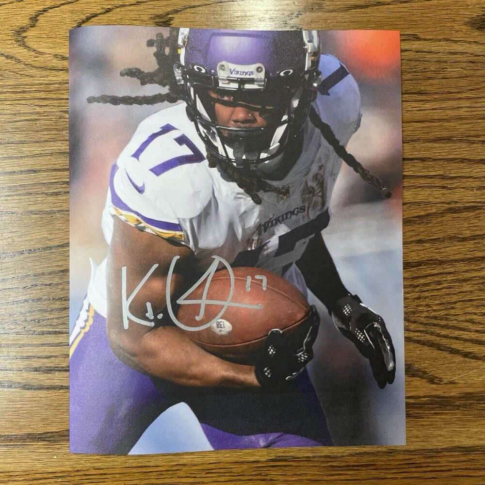 KJ Osborn Minnesota Vikings 8 x 10 Autographed Photo Picture Mint Signed NFL